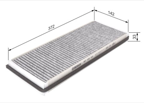 Bosch 1 987 432 400 Pollen Filter, photo 2