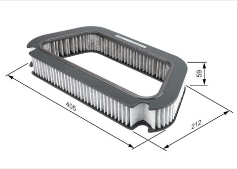 Bosch 1 987 432 423 Pollen Filter, photo 2