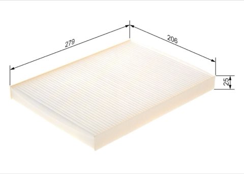 Bosch 1 987 432 808 Pollen Filter, photo 2