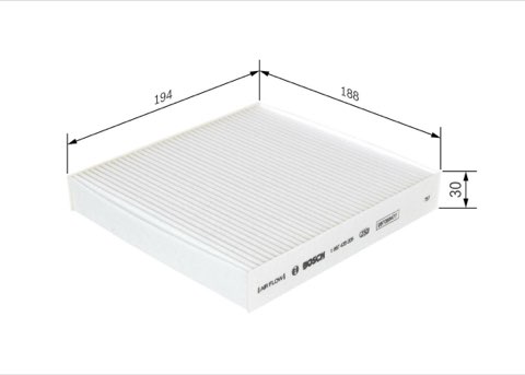 Bosch 1 987 435 005 Pollen Filter, photo 3