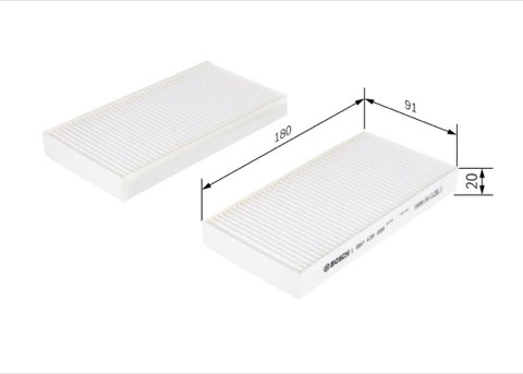 Bosch 1 987 435 008 Pollen Filter, photo 2