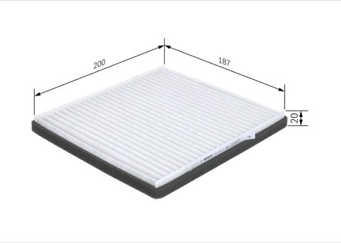 Bosch 1 987 435 013 Pollen Filter, photo 2