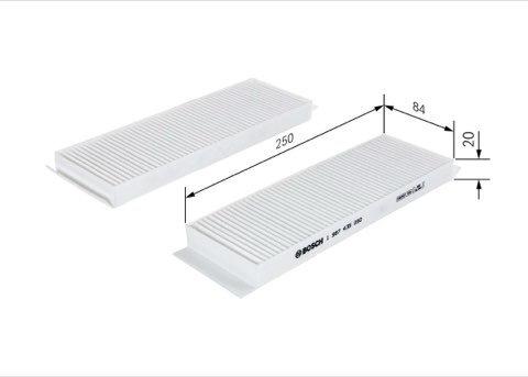 Bosch 1 987 435 050 Pollen Filter, photo 3