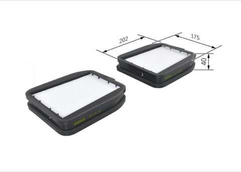 Bosch 1 987 435 053 Pollen Filter, photo 2
