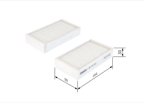 Bosch 1 987 435 055 Pollen Filter, photo 2