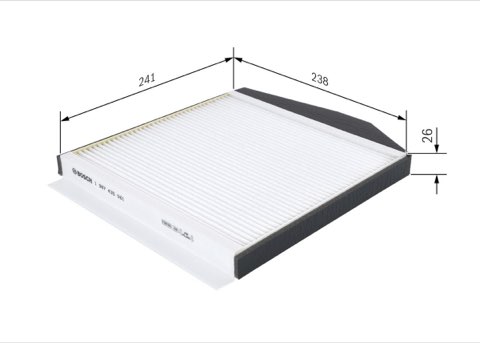 Bosch 1 987 435 061 Pollen Filter, photo 2
