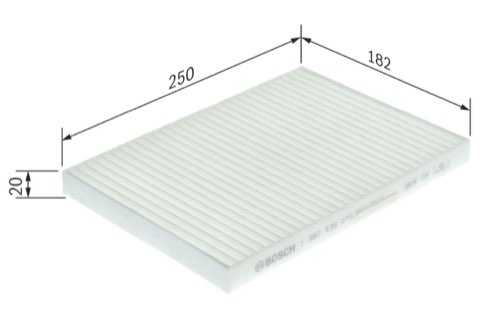 Bosch 1 987 435 075 Pollen Filter, photo 2