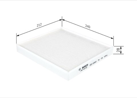 Bosch 1 987 435 087 Pollen Filter, photo 2