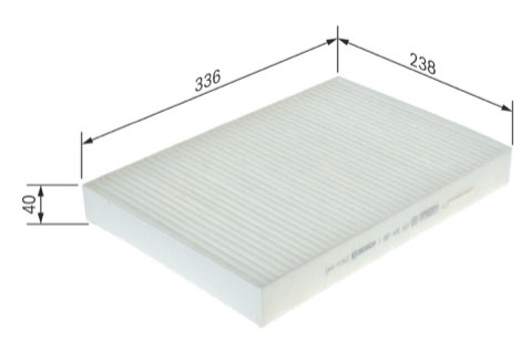 Bosch 1 987 435 103 Pollen Filter, photo 2
