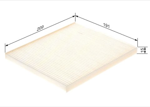 Bosch 1 987 435 114 Pollen Filter, photo 2