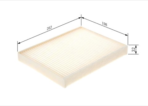 Bosch 1 987 435 120 Pollen Filter, photo 2