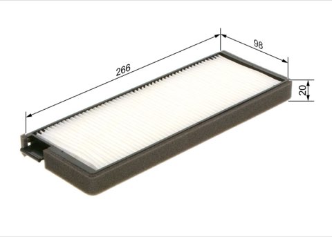 Bosch 1 987 435 123 Pollen Filter, photo 2