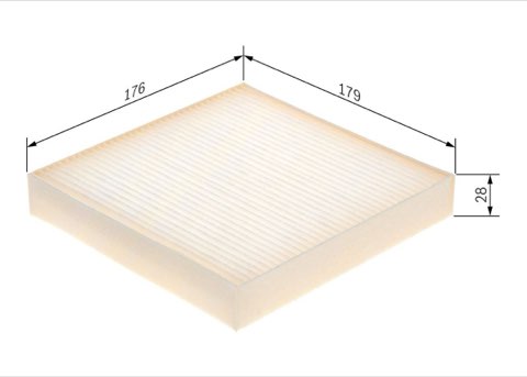 Bosch 1 987 435 134 Pollen Filter, photo 2