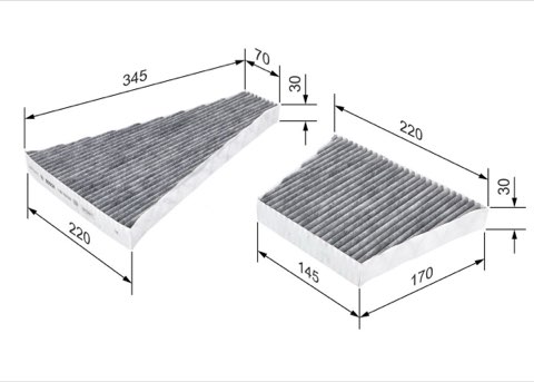 Bosch 1 987 435 506 Pollen Filter, photo 2