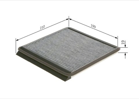 Bosch 1 987 435 533 Pollen Filter, photo 2