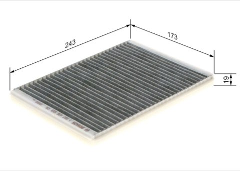 Bosch 1 987 435 553 Pollen Filter, photo 2