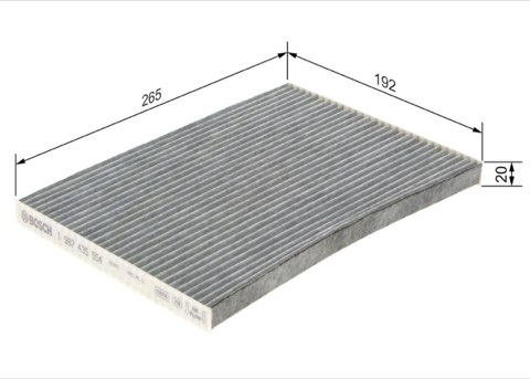 Bosch 1 987 435 554 Pollen Filter, photo 2