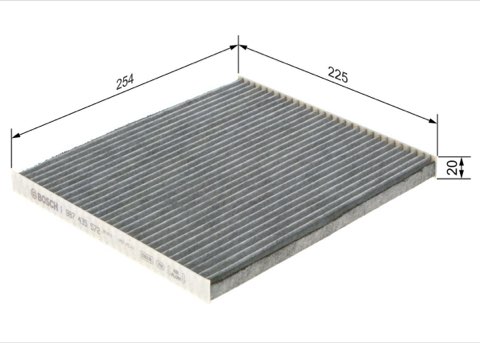 Bosch 1 987 435 572 Pollen Filter, photo 2