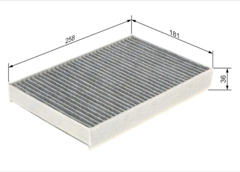 Bosch 1 987 435 573 Pollen Filter, photo 2