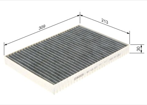 Bosch 1 987 435 577 Pollen Filter, photo 2