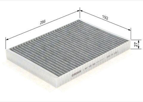Bosch 1 987 435 580 Pollen Filter, photo 2