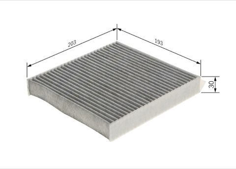Bosch 1 987 435 584 Pollen Filter, photo 2