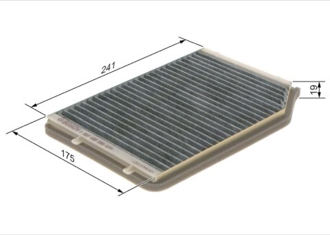 Bosch 1 987 435 594 Pollen Filter, photo 2