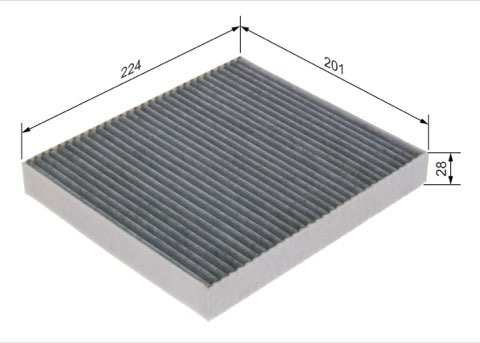Bosch 1 987 435 602 Pollen Filter, photo 3
