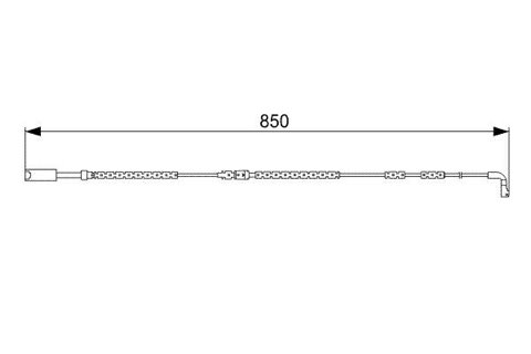 Bosch 1 987 473 030 Brake Pad Wear Sensor, photo 2