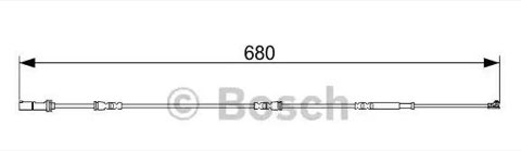 Bosch 1 987 473 568 Brake Pad Wear Sensor, photo 2