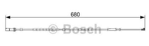 Bosch 1 987 473 569 Brake Pad Wear Sensor, photo 2