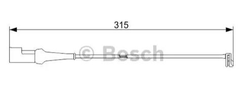 Bosch 1 987 473 572 Brake Pad Wear Sensor, photo 2