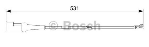 Bosch 1 987 473 574 Brake Pad Wear Sensor, photo 2