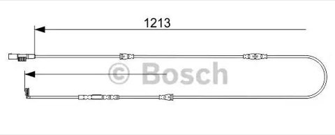Bosch 1 987 473 580 Brake Pad Wear Sensor, photo 2