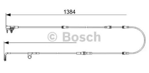 Bosch 1 987 473 582 Brake Pad Wear Sensor, photo 2