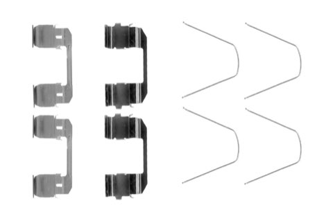 Bosch 1 987 474 466 Brake Pad Fitting Kit, photo 2