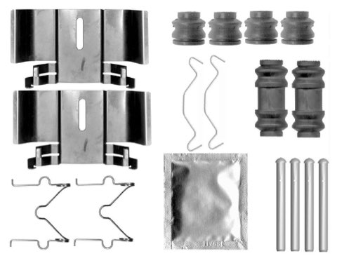 Bosch 1 987 474 785 Brake Pad Fitting Kit, photo 3