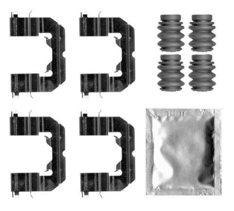 Bosch 1 987 474 799 Brake Pad Fitting Kit, photo 2