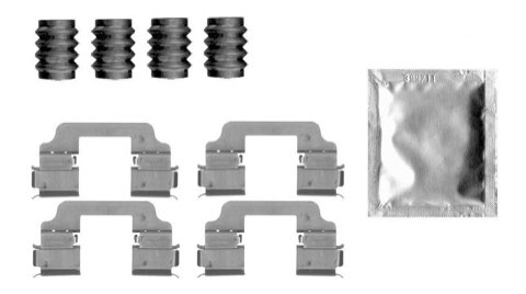 Bosch 1 987 474 812 Brake Pad Fitting Kit, photo 2