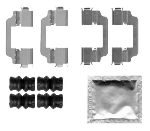 Bosch 1 987 474 813 Brake Pad Fitting Kit, photo 2