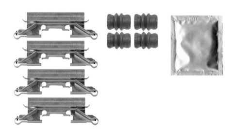 Bosch 1 987 474 814 Brake Pad Fitting Kit, photo 3