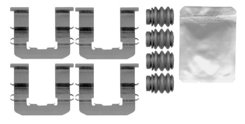 Bosch 1 987 474 819 Brake Pad Fitting Kit, photo 2