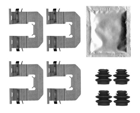 Bosch 1 987 474 823 Brake Pad Fitting Kit, photo 3