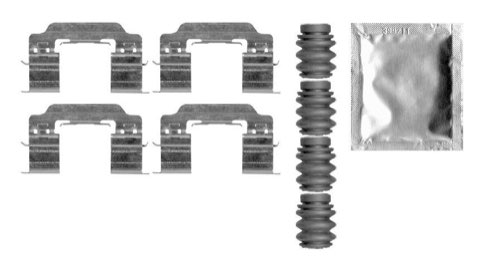 Bosch 1 987 474 832 Brake Pad Fitting Kit, photo 3