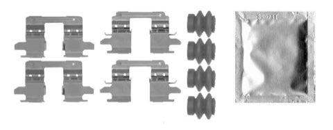 Bosch 1 987 474 833 Brake Pad Fitting Kit, photo 3