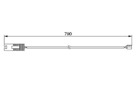 Bosch 1 987 474 926 Brake Pad Wear Sensor, photo 3