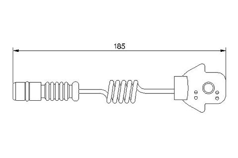 Bosch 1 987 474 963 Brake Pad Wear Sensor, photo 2