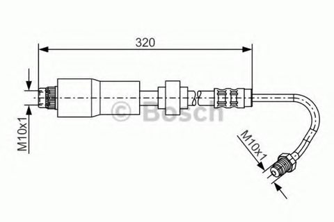 Bosch 1 987 476 065 Brake Hose, photo 2