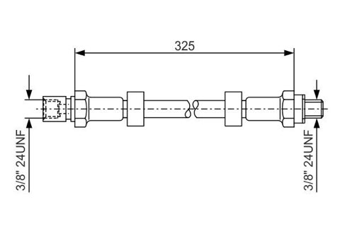Bosch 1 987 476 130 Brake Hose, photo 3
