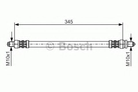 Bosch 1 987 476 176 Brake Hose